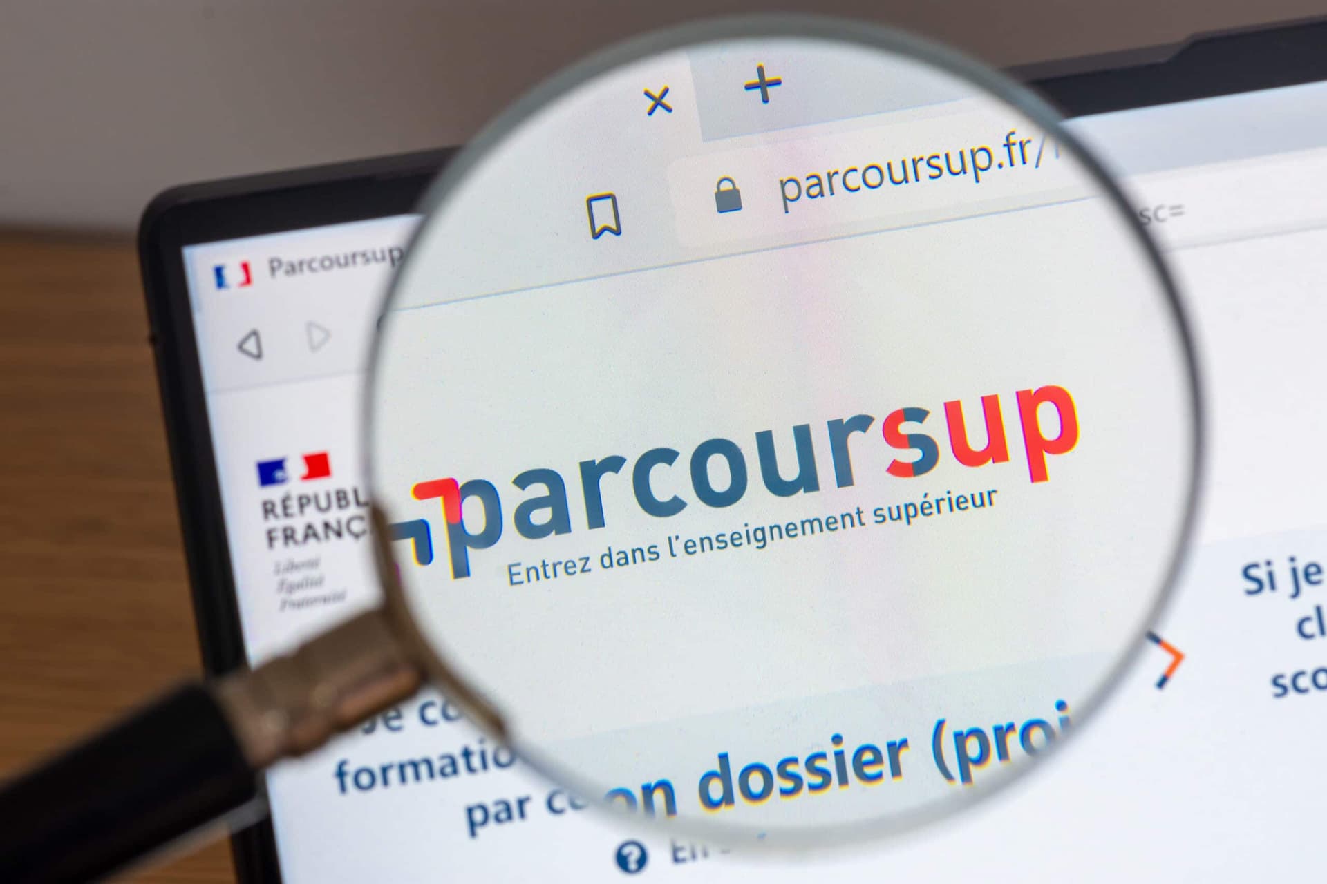 Parcoursup platform for French university admissions