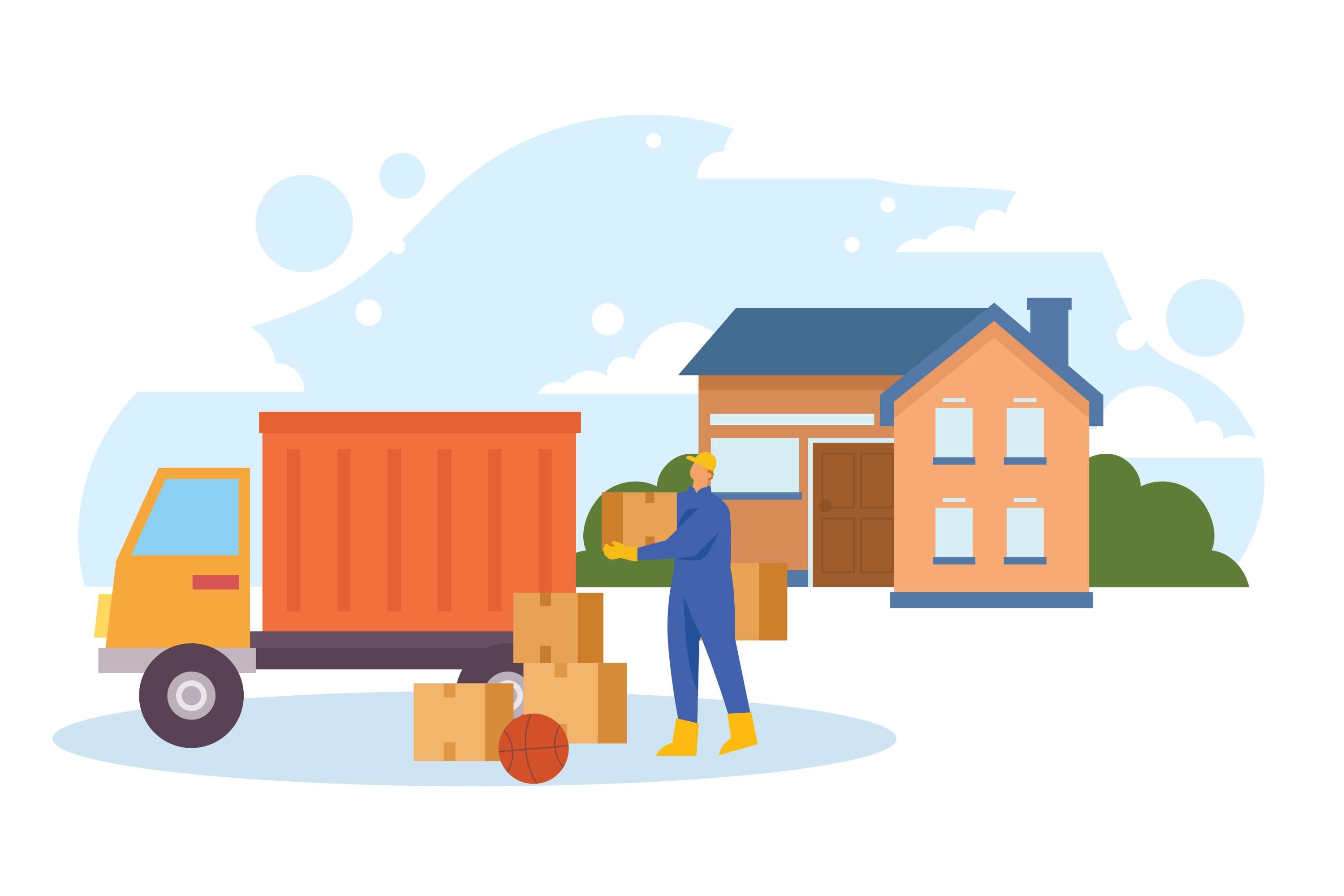 Organizing a move in France