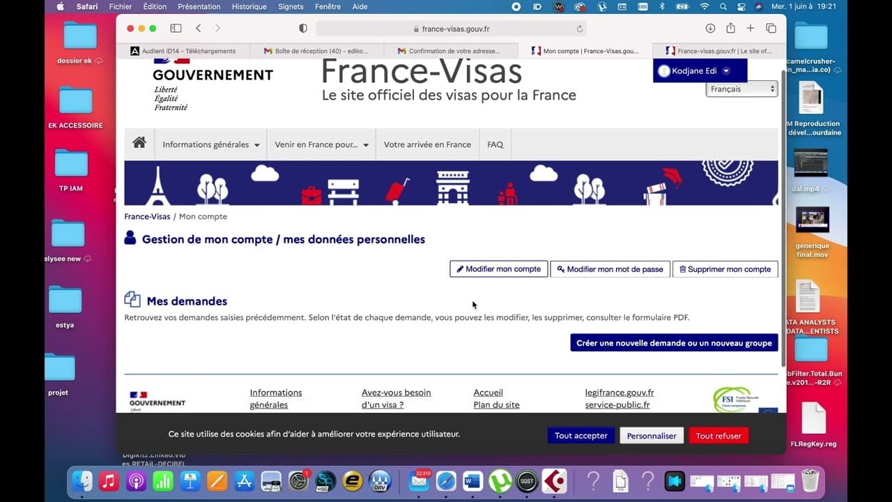 Sitio Web Oficial de France-Visas