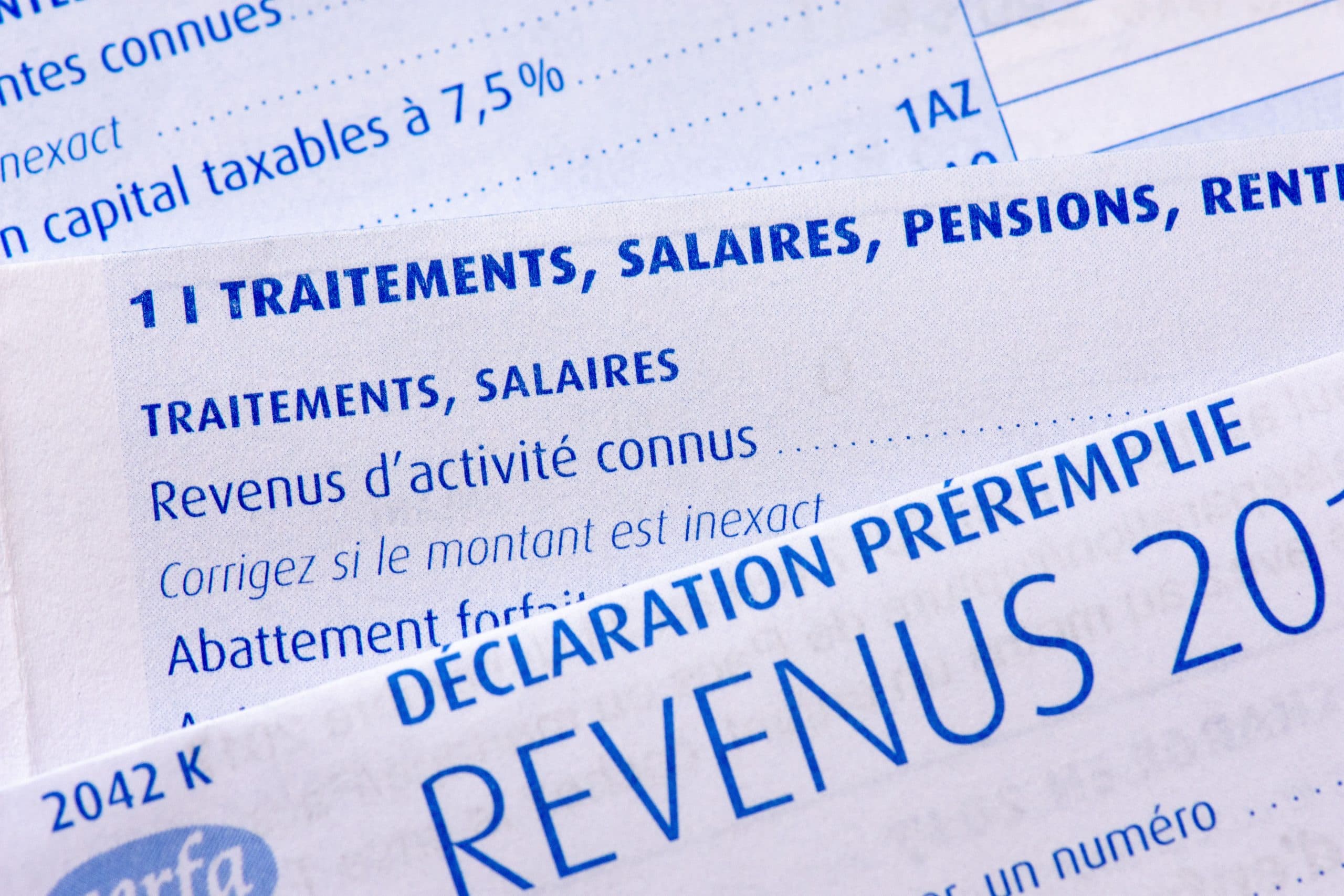 Income tax declaration in France