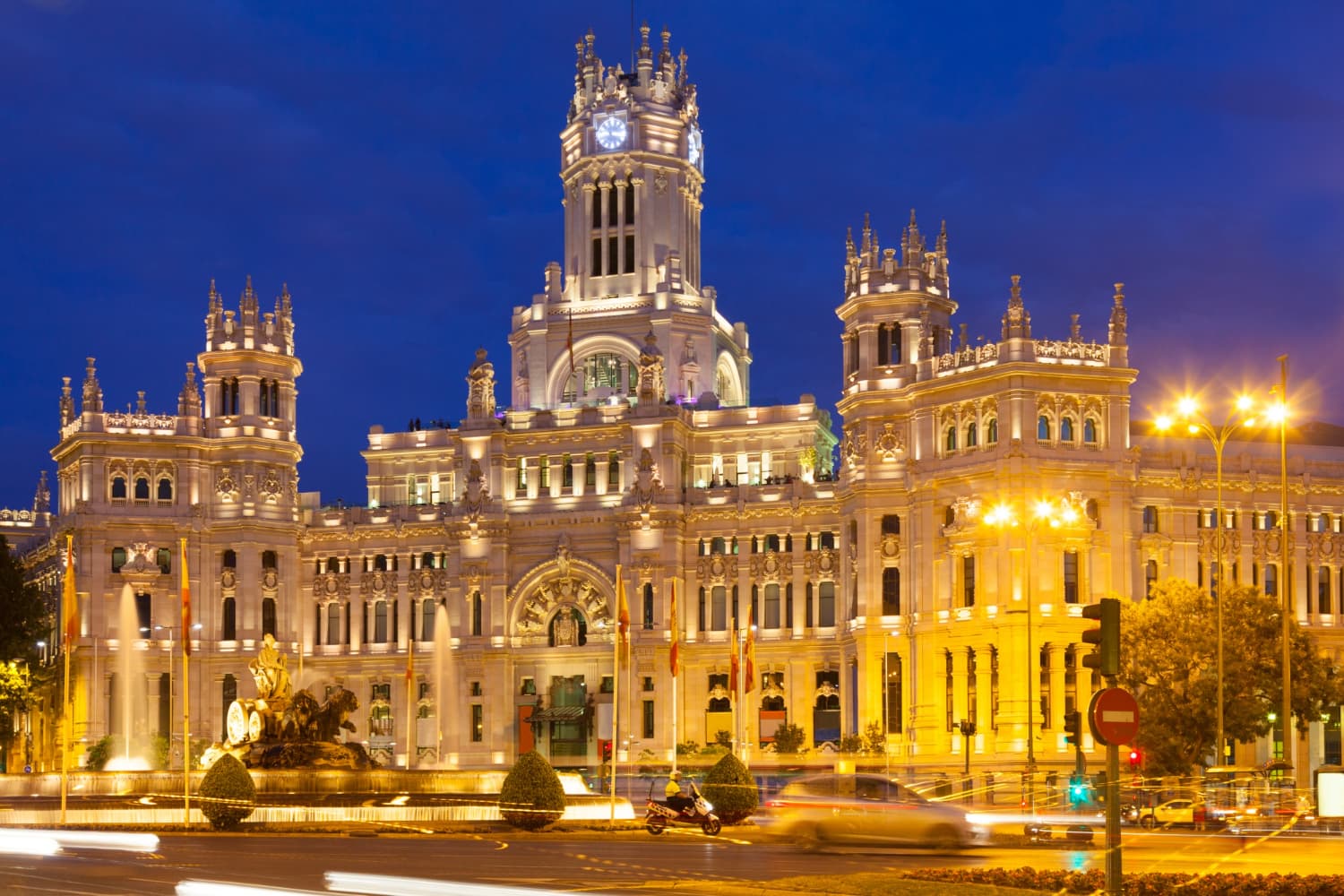 View of Madrid - Spanish capital