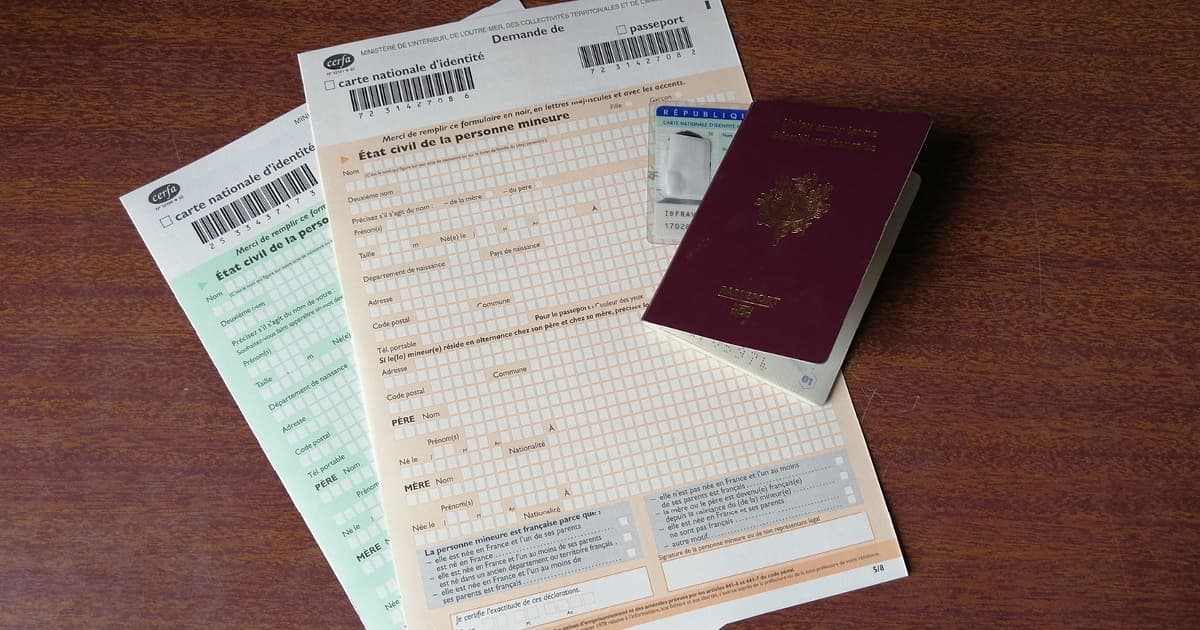 Formulaire de demande de visa France