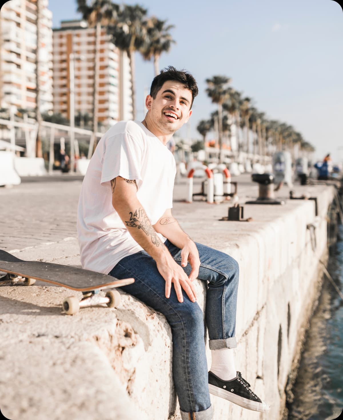 Étudiant satisfait Hiliv