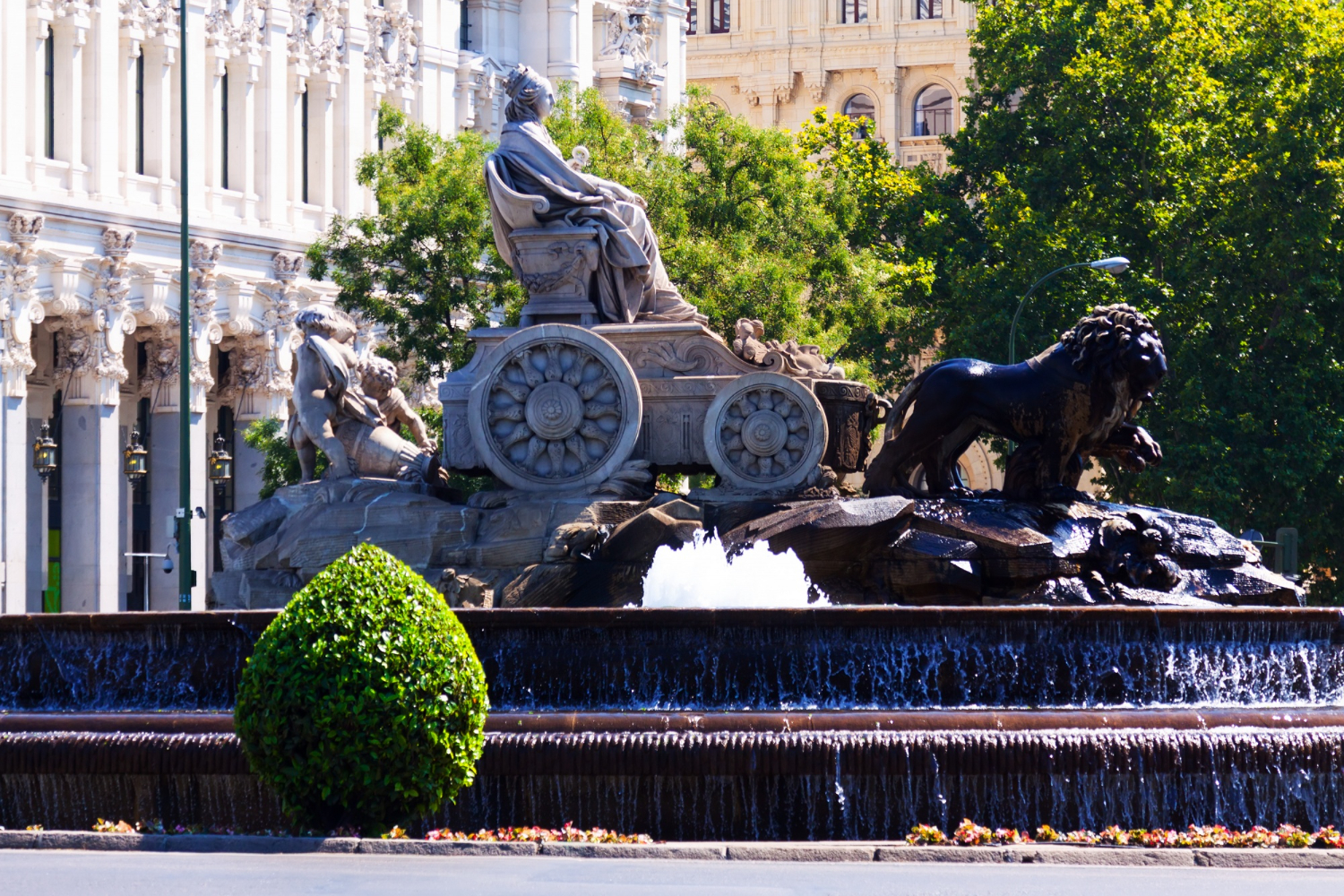 La fontaine de Cibeles, un symbole de Madrid